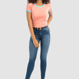 Jeans Súper Skinny Dirty Sand para Mujer - Lucy