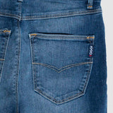 Jeans Súper Skinny Azul Oscuro para Mujer - Lucy