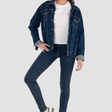 Jeans Mujer Mezclilla Stretch Lucy Súper Skinny Ivy Oggi