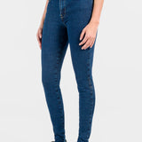 Jeans Mujer Mezclilla Stretch Lucy Súper Skinny Ivy Oggi