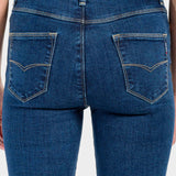Jeans Mujer Mezclilla Stretch Lucy Súper Skinny Ivy Oggi