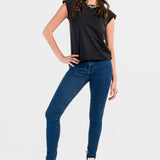 Jeans Mujer Mezclilla Stretch Lucy Súper Skinny Ivy Oggi