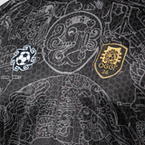 Jersey de Fútbol Tipo Polo Negro para Hombre - México