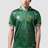 Jersey de Fútbol Tipo Polo Verde para Hombre - México