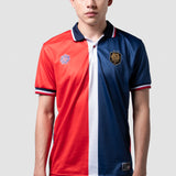 Jersey de Fútbol Tipo Polo Rojo para Hombre - Francia