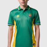 Jersey de Fútbol Tipo Polo Verde para Hombre - Brasil