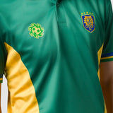 Jersey de Fútbol Tipo Polo Verde para Hombre - Brasil