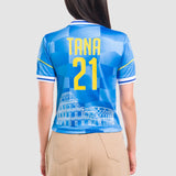Jersey de Fútbol Azul Claro para Mujer - Italia