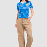Jersey de Fútbol Azul Claro para Mujer - Italia