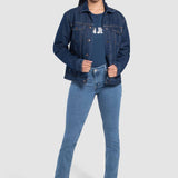Jeans Slim Azul Claro para Mujer - Milah