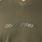 Playera Regular Olivo para Hombre - Manga Larga