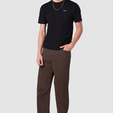 Jeans Loose Café Oscuro para Hombre - Nitro