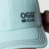Gorra Casual Azul Claro para Hombre - Ajustable