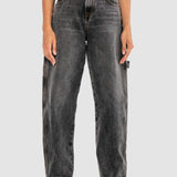Jeans Loose Negro para Mujer – Carpintero