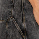 Jeans Loose Negro para Mujer – Carpintero