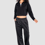 Pants Amplio Negro Unisex - Wide Leg