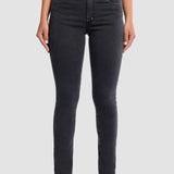 Jeans Mujer Mezclilla Stretch Passion Slim Ibiza Black Oggi