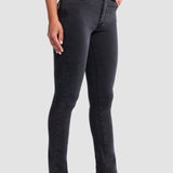 Jeans Mujer Mezclilla Stretch Passion Slim Ibiza Black Oggi