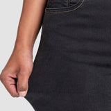 Jeans Mujer Mezclilla Stretch Passion Slim Ibiza Black Oggi