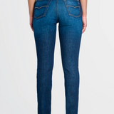 Jeans Mujer Mezclilla Stretch Passion Slim Honey Agean Oggi