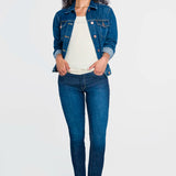 Jeans Mujer Mezclilla Stretch Passion Slim Honey Agean Oggi