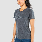 Playera Regular Negro para Mujer - Manga Corta