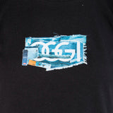 Playera Regular Negra para Mujer - Manga Corta