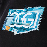Playera Regular Negro para Mujer - Manga Corta