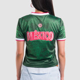 Jersey de Fútbol Verde para Mujer - México
