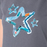 Playera Regular Gris para Mujer - Manga Corta