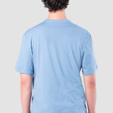 Playera Regular Azul Claro para Hombre - Estampado