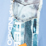 Playera Regular Azul Claro para Hombre - Estampado