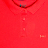 Playera Regular Naranja para Hombre - Polo