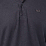 Playera Regular Negra para Hombre - Polo