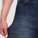 Jeans Hombre Mezclilla Stretch Power Straight Ocean Blue Stone Oggi