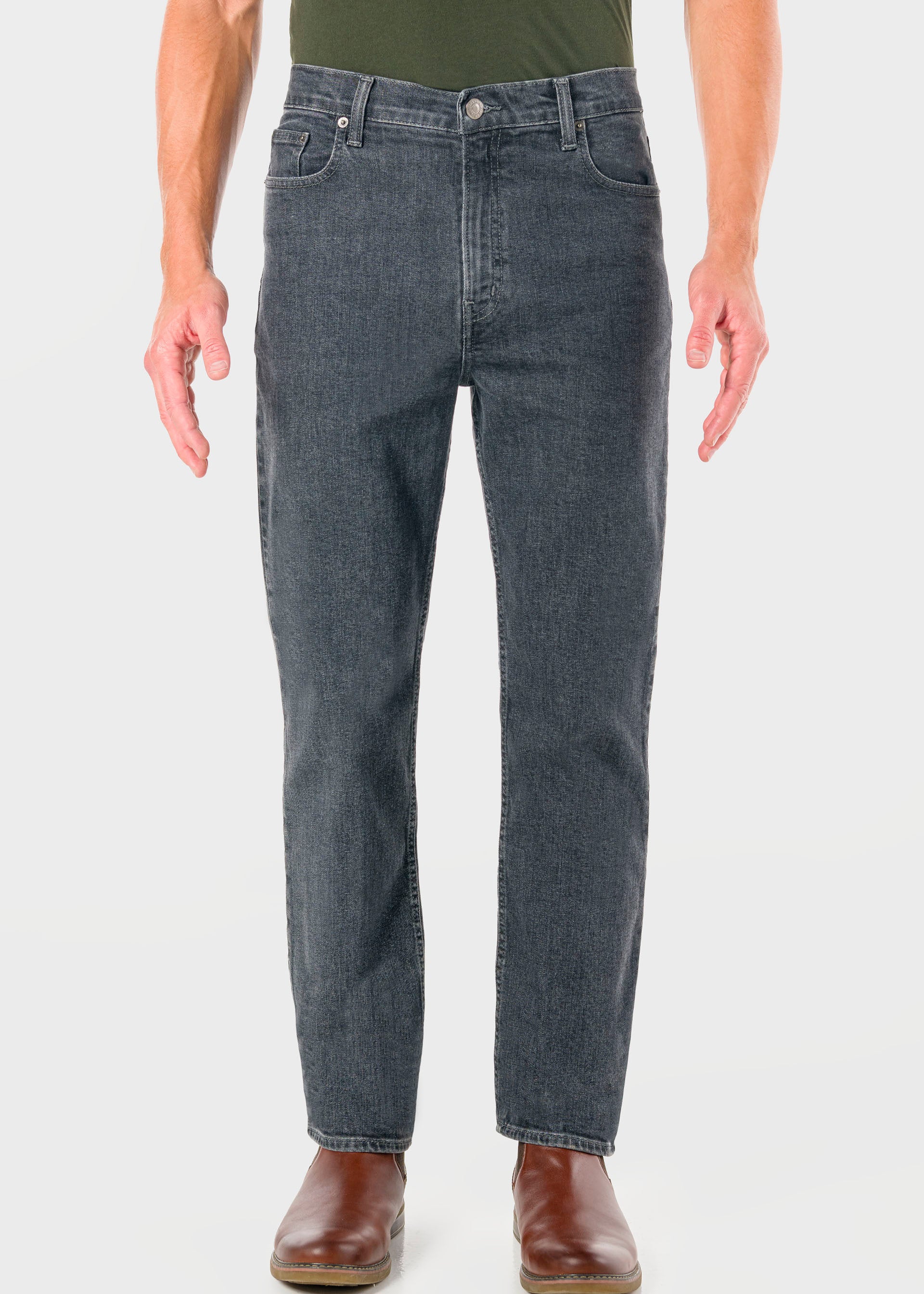 Jeans Hombre Mezclilla Confort Power Straight Avatar Oggi