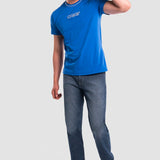 Jeans Hombre Mezclilla Stretch Power Straight Ocean Blue Stone Oggi