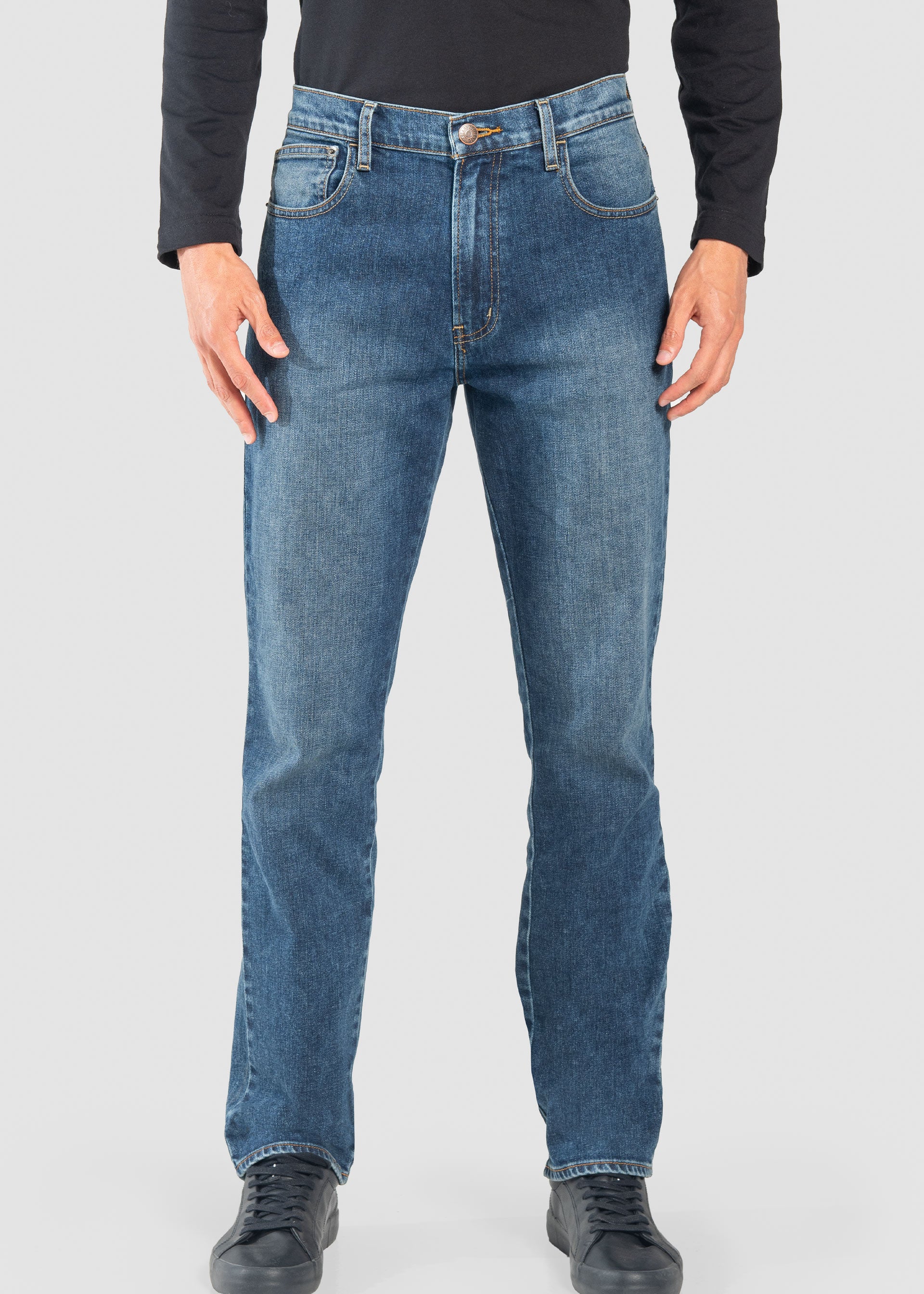 Jeans Moda Hombre Mezclilla Confort Ragnar Relaxed Oggi