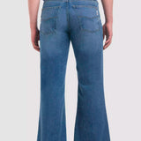 Jeans Boot Cut Azul para Hombre - Rap
