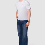 Jeans Boot Cut Azul Oscuro para Hombre - Rap