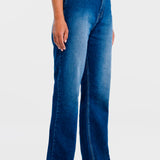 Jeans Mujer Mezclilla Confort Rebeca Recto Barcelona Oggi