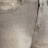 Jeans Mujer Mezclilla Confort Rebeca Recto Zint Olivo Oggi