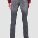 Jeans Skinny Negro para Hombre - Risk