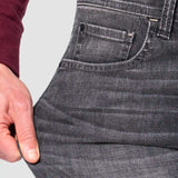 Jeans Skinny Negro para Hombre - Risk