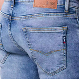 Jeans Súper Skinny Azul para Hombre - Risk