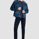 Jeans Hombre Mezclilla Stretch Risk Skinny Rebel Oggi