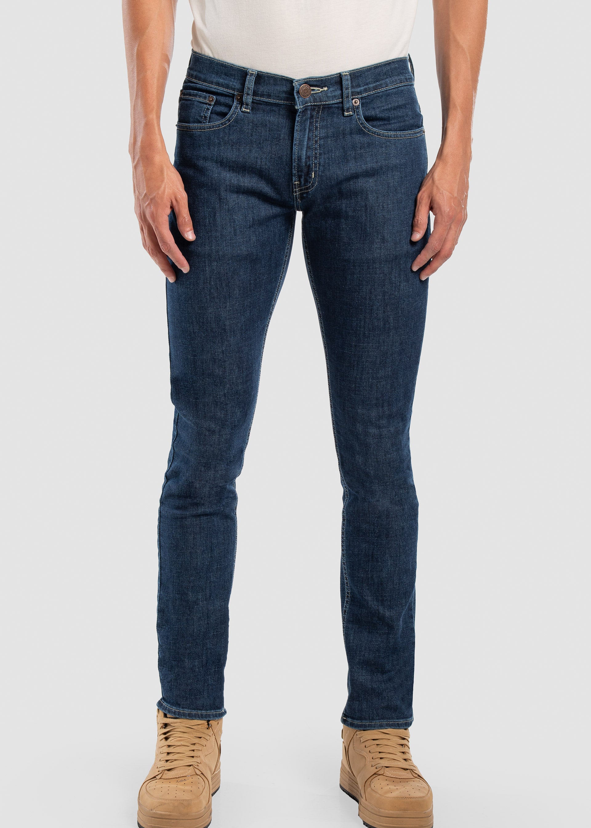 Jeans Hombre Mezclilla Stretch Risk Skinny Royal Oggi