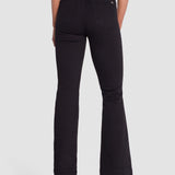 Jeans Moda Mujer Mezclilla Stretch Ruby Acampanado Black Oggi