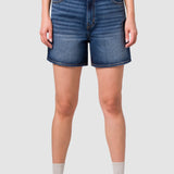 Short Regular Azul Oscuro para Mujer