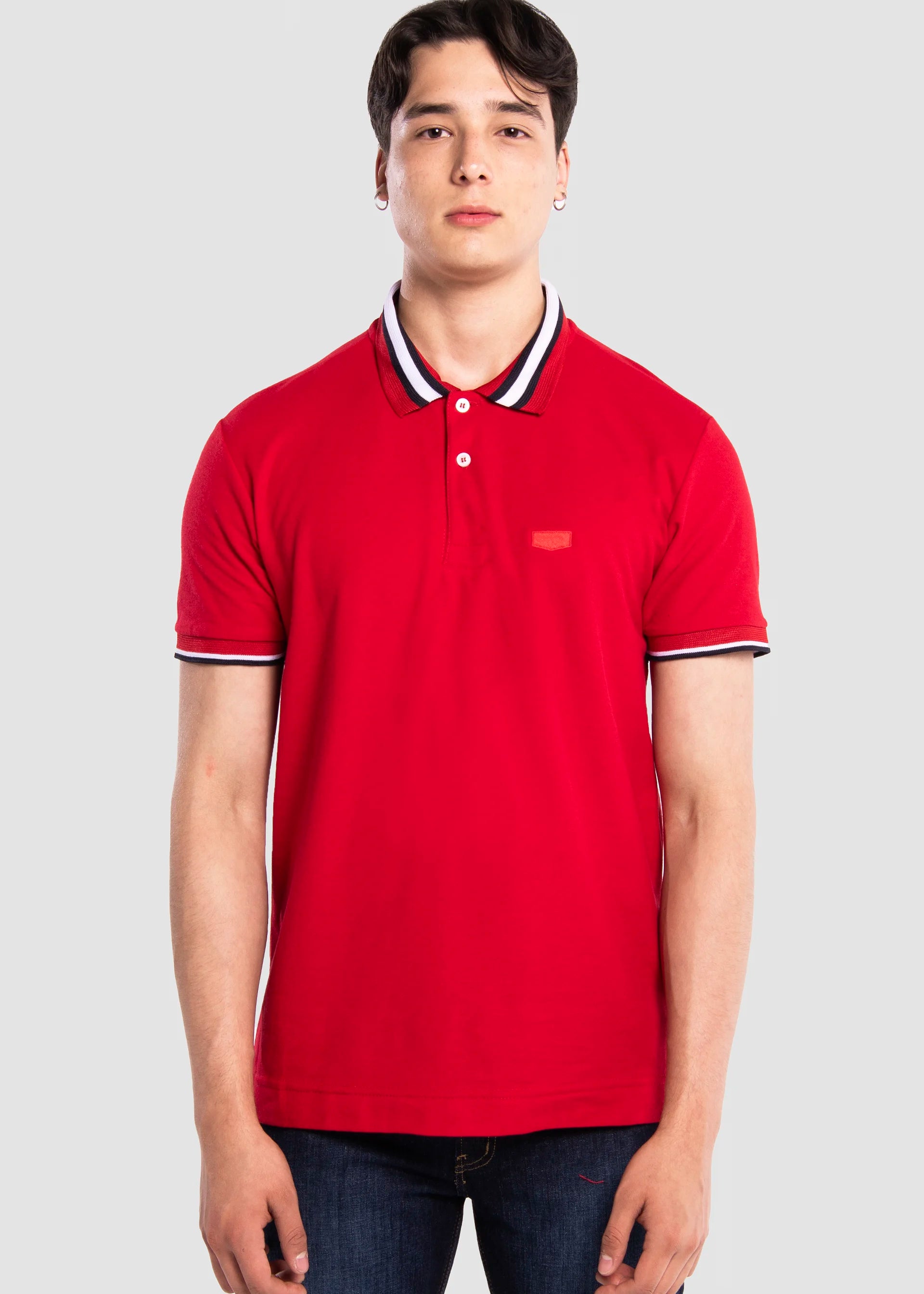 Playera Polo Hombre Manga Corta Regular Strong Oggi